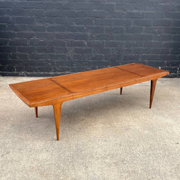 Mid-Century Modern Sculpted Walnut Coffee Table, c.1950’s