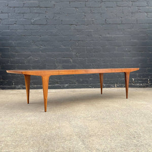Mid-Century Modern Sculpted Walnut Coffee Table, c.1950’s
