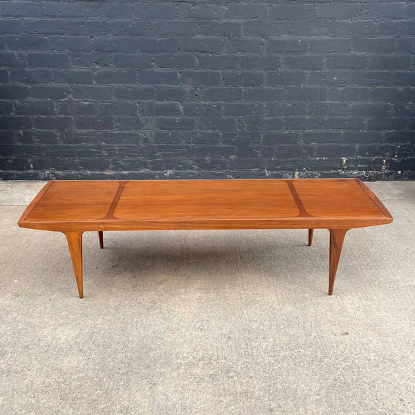 Mid-Century Modern Sculpted Walnut Coffee Table, c.1950’s