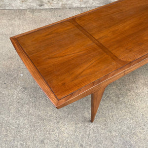 Mid-Century Modern Sculpted Walnut Coffee Table, c.1950’s