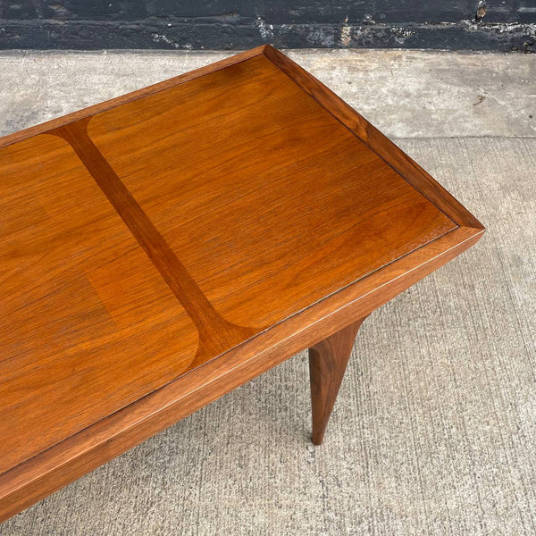 Mid-Century Modern Sculpted Walnut Coffee Table, c.1950’s