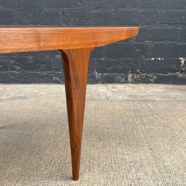 Mid-Century Modern Sculpted Walnut Coffee Table, c.1950’s