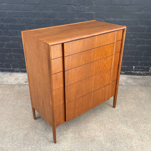 Mid-Century Modern Highboy Dresser by Barney Flagg for Drexel, c.1950’s