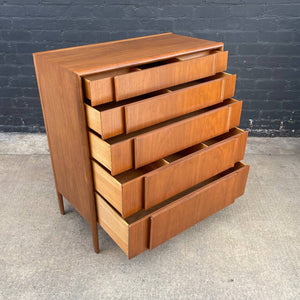 Mid-Century Modern Highboy Dresser by Barney Flagg for Drexel, c.1950’s