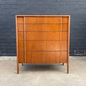 Mid-Century Modern Highboy Dresser by Barney Flagg for Drexel, c.1950’s