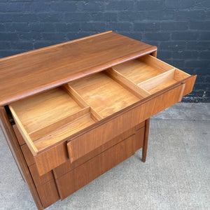 Mid-Century Modern Highboy Dresser by Barney Flagg for Drexel, c.1950’s