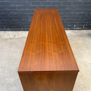 Mid-Century Modern 9-Drawer Walnut Dresser, c.1950’s