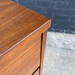 Mid-Century Modern 9-Drawer Walnut Dresser, c.1950’s