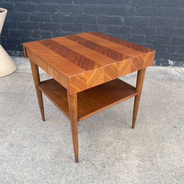 Mid-Century Modern Walnut Two-Tier Side Table by Lane, c.1950’s