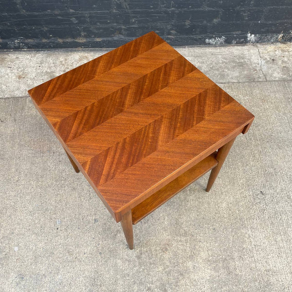 Mid-Century Modern Walnut Two-Tier Side Table by Lane, c.1950’s