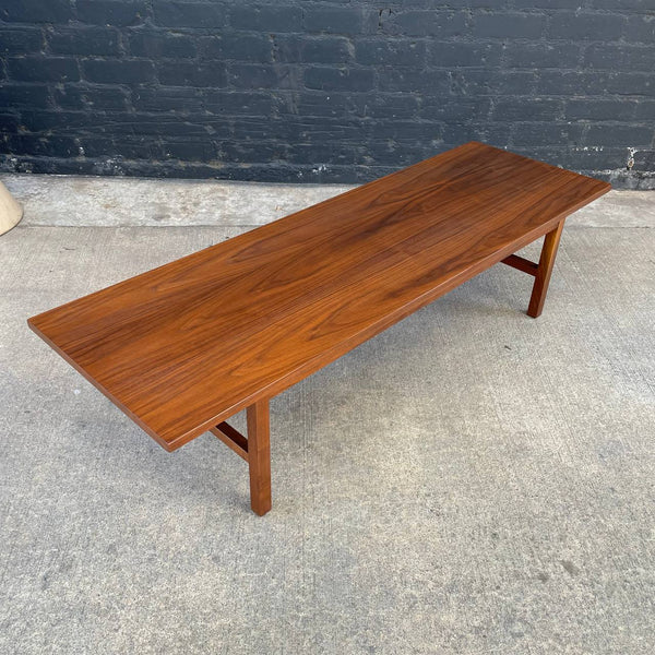 Mid-Century Modern Sculpted Walnut Coffee Table, c.1950’s