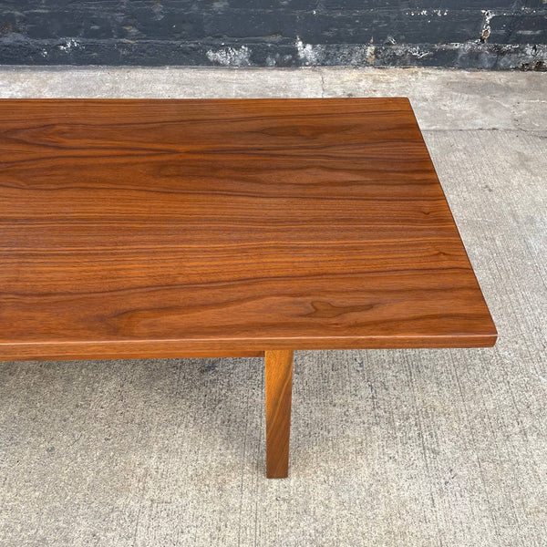 Mid-Century Modern Sculpted Walnut Coffee Table, c.1950’s