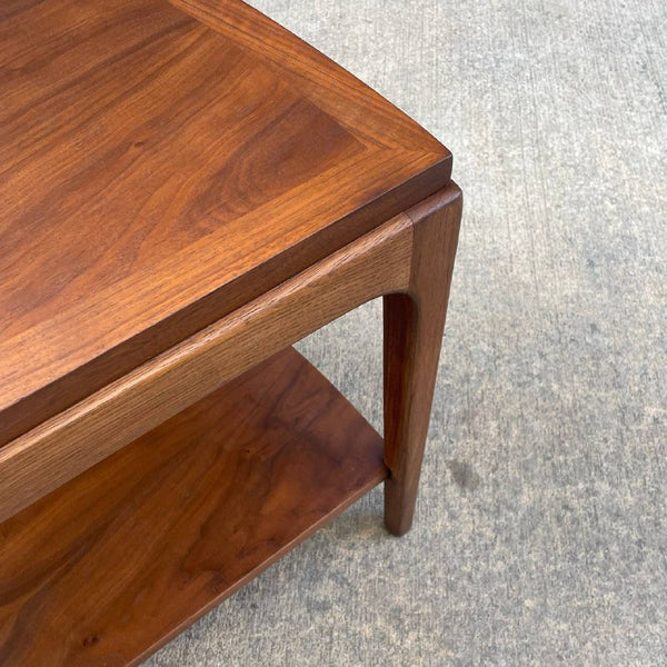 Mid-Century Modern Walnut Two-Tier Side Table by Lane, c.1960’s