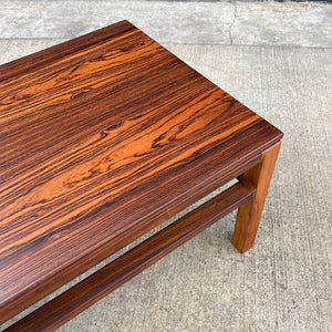 Mid-Century Danish Modern Rosewood Coffee Table by Illums Bolighus, c.1950’s