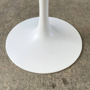 Mid-Century Modern Tulip Style Marble Top Dining Table