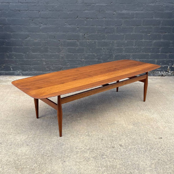 Mid-Century Modern Walnut Coffee Table by John Keal for Brown Saltman, c.1950’s