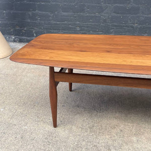 Mid-Century Modern Walnut Coffee Table by John Keal for Brown Saltman, c.1950’s