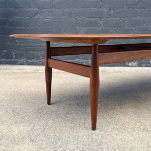 Mid-Century Modern Walnut Coffee Table by John Keal for Brown Saltman, c.1950’s
