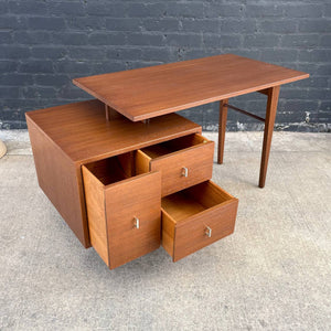 Mid-Century Modern Writing Desk by John Keal for Brown Saltman, c.1950’s