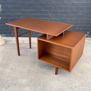 Mid-Century Modern Writing Desk by John Keal for Brown Saltman, c.1950’s