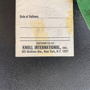 Set of 4 Charles Pollock for Knoll Leather Executive Desk Chair’s, c.1950’s