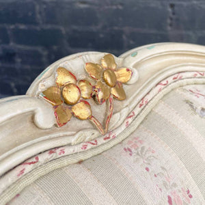 Vintage French Provincial Style Chaise Lounge Chair, c.1950’s