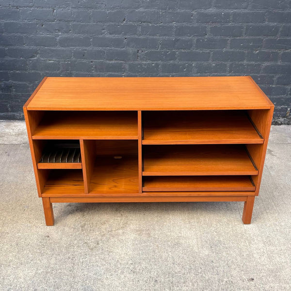 Mid-Century Danish Modern Teak Credenza with Trays, c.1970’s