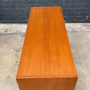 Mid-Century Danish Modern Teak Credenza with Trays, c.1970’s