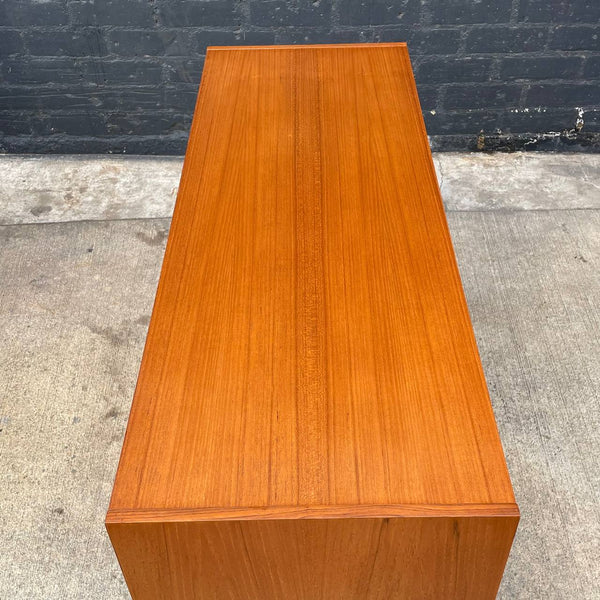 Mid-Century Danish Modern Teak Credenza with Trays, c.1970’s