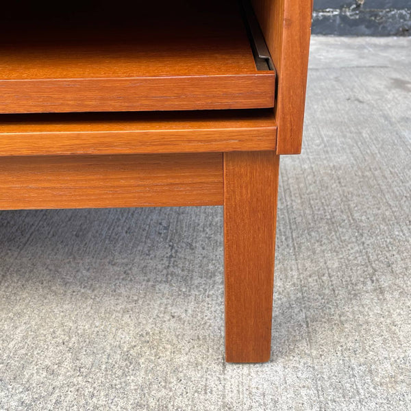 Mid-Century Danish Modern Teak Credenza with Trays, c.1970’s