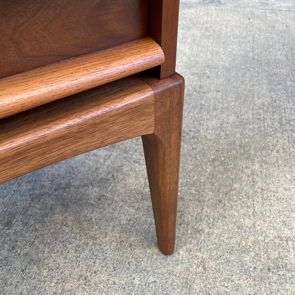 Pair of Mid-Century Modern “Rhythm” Walnut Night Stands by Lane, c.1950’s