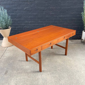 Danish Modern Teak Flip-Top Desk by Peter Lovig Nielsen, c.1970’s