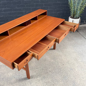 Danish Modern Teak Flip-Top Desk by Peter Lovig Nielsen, c.1970’s