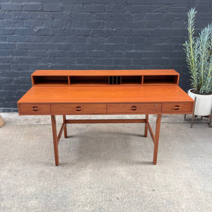 Danish Modern Teak Flip-Top Desk by Peter Lovig Nielsen, c.1970’s