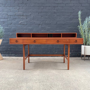 Danish Modern Teak Flip-Top Desk by Peter Lovig Nielsen, c.1970’s