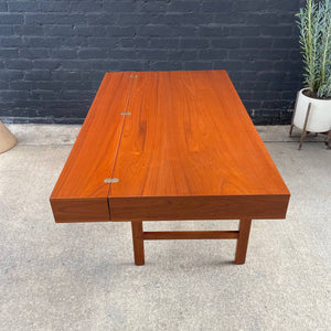 Danish Modern Teak Flip-Top Desk by Peter Lovig Nielsen, c.1970’s