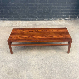 Mid-Century Danish Modern Rosewood Coffee Table by Illums Bolighus, c.1950’s