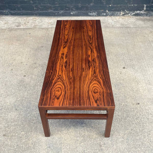 Mid-Century Danish Modern Rosewood Coffee Table by Illums Bolighus, c.1950’s