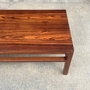Mid-Century Danish Modern Rosewood Coffee Table by Illums Bolighus, c.1950’s