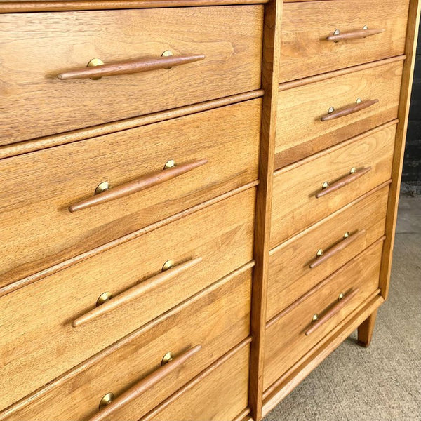 Mid-Century Modern Highboy Dresser by Davis Cabinet, c. 1950’s