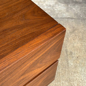 Pair of Mid-Century Modern Walnut Night Stands by American of Martinsville, c.1960’s