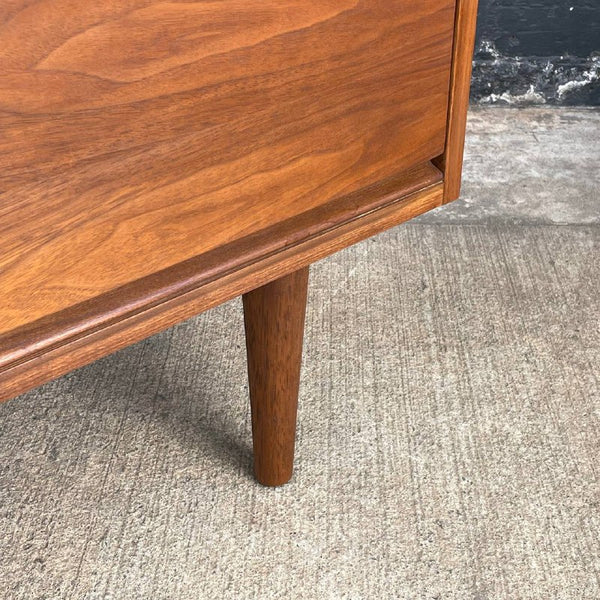 Mid-Century Modern 9-Drawer Walnut Dresser, c.1960’s