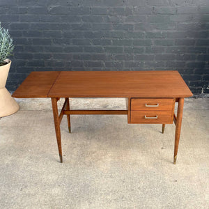 Mid-Century Modern Walnut Expanding Desk by Lane, c.1960’s