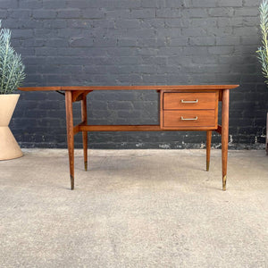 Mid-Century Modern Walnut Expanding Desk by Lane, c.1960’s