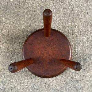 Mid-Century Modern Charlotte Perriand Style Tripod Stool