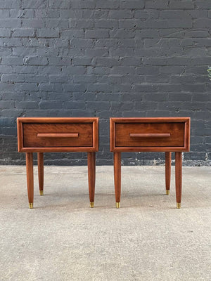 Pair of Mid-Century California Modern Night Stands by Guild of CA, c.1960’s