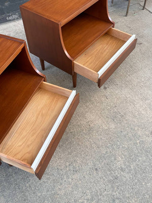 Pair of Mid-Century Modern Two-Tone Night Stands by American of Martinsville, c.1960’s