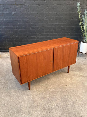 Mid-Century Danish Modern Teak Credenza by Carlo Jensen, c.1950’s