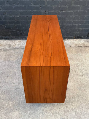 Mid-Century Danish Modern Teak Credenza by Carlo Jensen, c.1950’s