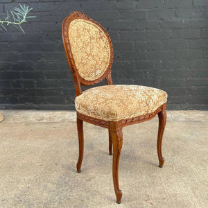 Set of 4 Antique French Style Dining Chairs